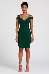 Emerald Green Bodycon Dress – Sia Bandage