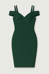 Emerald Green Bodycon Dress – Sia Bandage