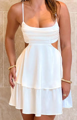 Bianca White Mini Dress